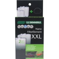 Dennerle Nano Ersatz-Filterelement XXL, 2 Stück