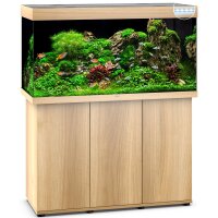 JUWEL Rio 350 LED helles Holz Kombination