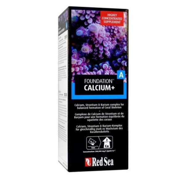 Red Sea Foundation A - Calcium+ (Ca/Sr/Ba), 500ml