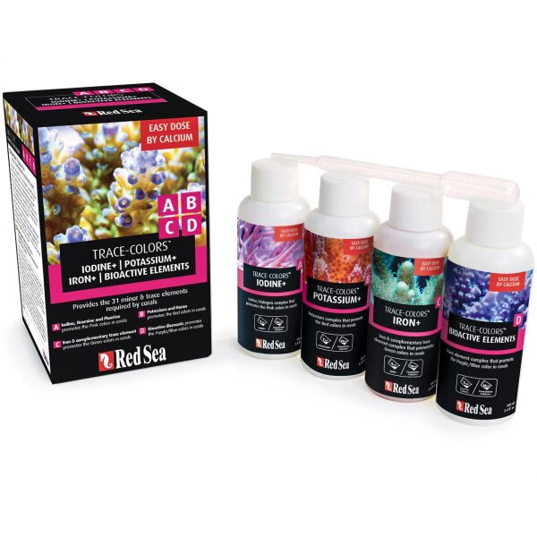 Trace Colors A,B,C,D Starter Kit, 4x100ml