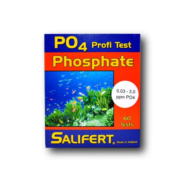 Salifert Phosphat (PO4) - Profi-Test für Meer- und Süßwasser