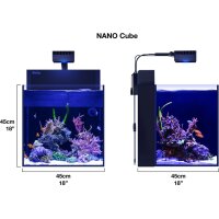 Red Sea MAX NANO Cube komplettes Riffsystem - Schwarz