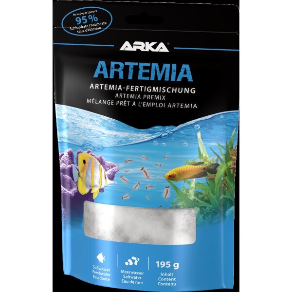 Artemia (Fertigmischung aus Artemia-Eiern & Salz), 195g