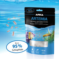 Arka Artemia (Fertigmischung aus Artemia-Eiern &amp; Salz), 195g