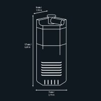 Dennerle Nano Eckfilter (Aquarium bis 40l)