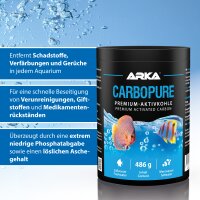 Arka Carbopure Aktivkohle, 486g