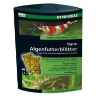 Dennerle Nano Algenfutterbl&auml;tter 40Stk