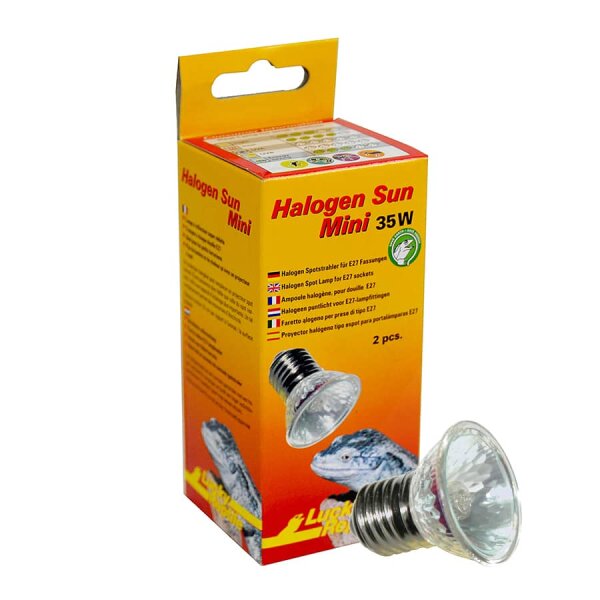 Halogen Sun Mini 35W Doppelpackung
