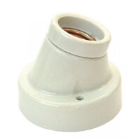 Thermo Socket - Porzellanfassung abgewinkelt