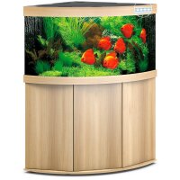 JUWEL Trigon 350 LED helles Holz Kombination