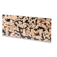 HOBBY Korkrückwand Borneo black 60 x 30 x 0,3 cm, 2...