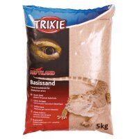 Basissand f&uuml;r W&uuml;stenterrarien 5kg gelb