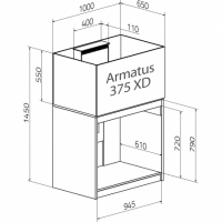 Aqua Medic Armatus 375XD wei&szlig;