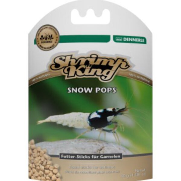 Dennerle Shrimp King Snow Pops 40g