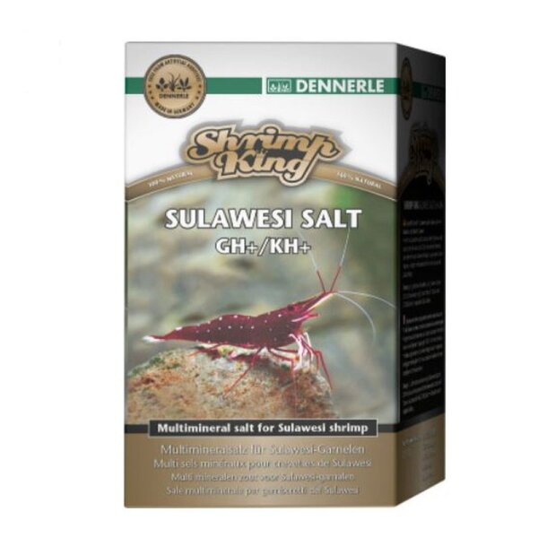 Dennerle Shrimp King Sulawesi Salt GH+/KH+, 200g
