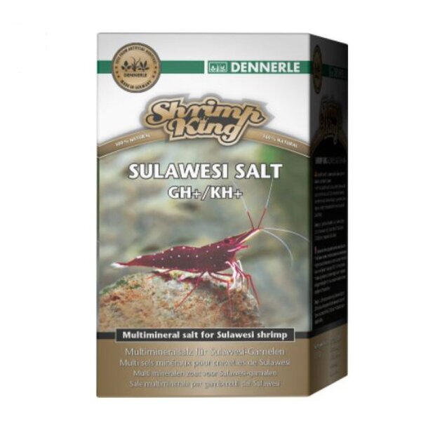Shrimp King Sulawesi Salt GH+/KH+, 200g