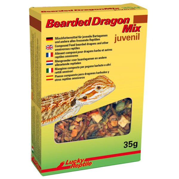 Bearded Dragon Mix Juvenil 35g