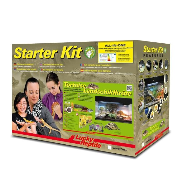 Starter Kit 80 cm "Landschildkröte" weiß