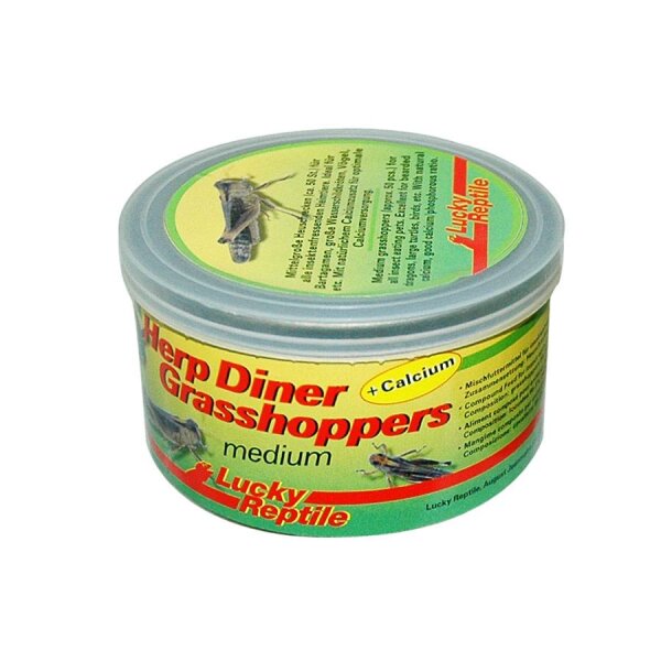 Lucky Reptile Herp Diner Grasshoppers mittel 35g