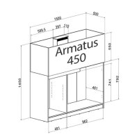 Aqua Medic Armatus 450 weiß