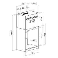 Armatus 250 wei&szlig;
