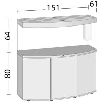 JUWEL VISION 450 LED wei&szlig; Kombination