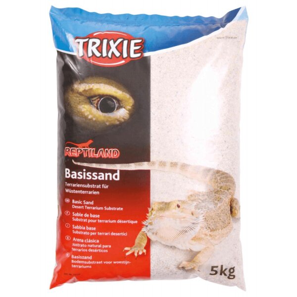 Basissand für Wüstenterrarien 5kg weiß