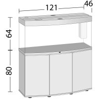 JUWEL VISION 260 LED wei&szlig; Kombination