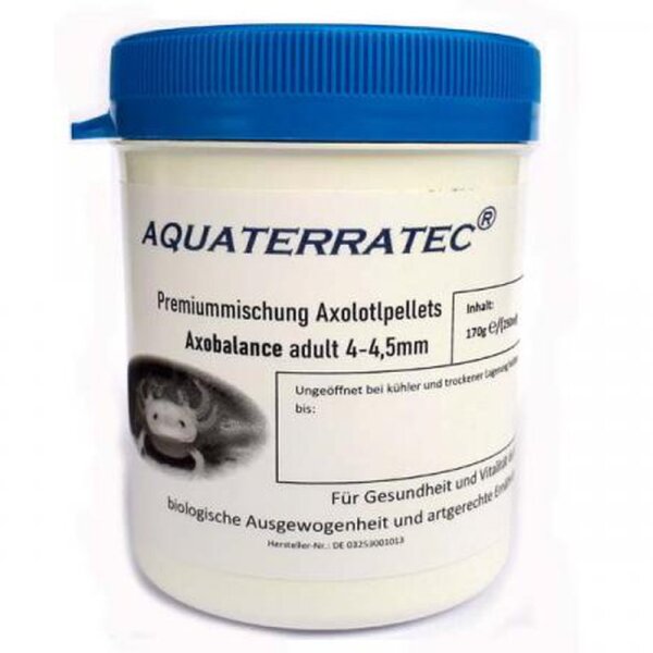 Axolotlpellets Axobalance, 4 - 4,5mm, 250ml