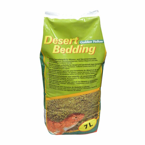 Lucky Reptile Desert Bedding "Golden Yellow" 7 Liter