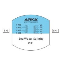 ARKA Refraktometer inkl. LED-Beleuchtung