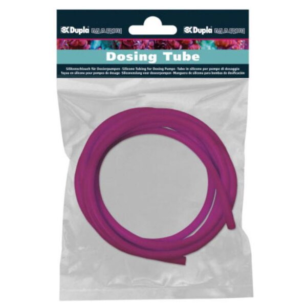 Dosing Tube - Silikonschlauch, magenta