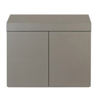 Wood Cabinet 180 Metallic Silver, Aquarium Unterschrank