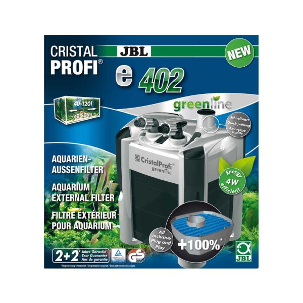 CristalProfi e402 greenline (Aquarium 40-120l)