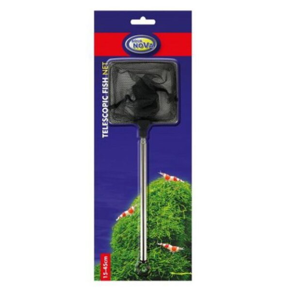 Garnelenkescher, ausziehbar 15-45cm
