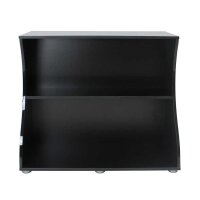 Fluval Flex 123 L Aquarium Unterschrank, offen schwarz