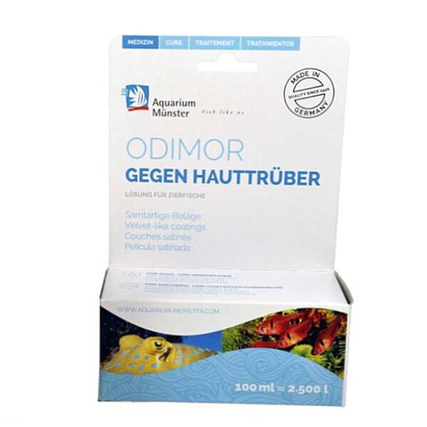 Aquarium Münster ODIMOR - Spezialarzneimittel gegen Hauttrüber - ODIMOR 100ml