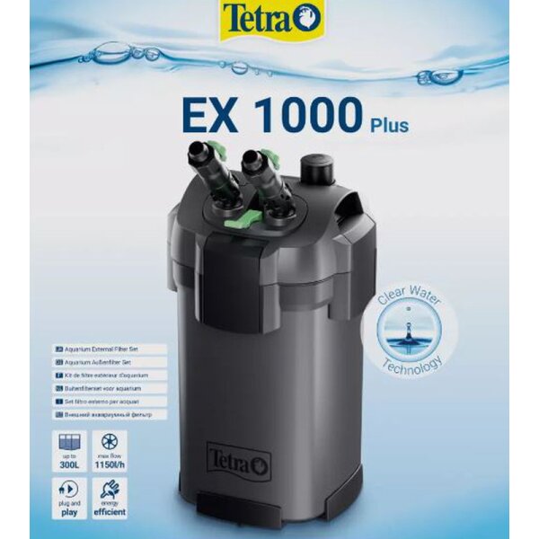 Tetra EX Plus Außenfilter Komplettset-Serie - Tetra EX 1000