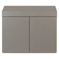 Wood Cabinet 150 Metallic Silver, Aquarium Unterschrank