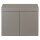 Wood Cabinet 150 Metallic Silver, Aquarium Unterschrank