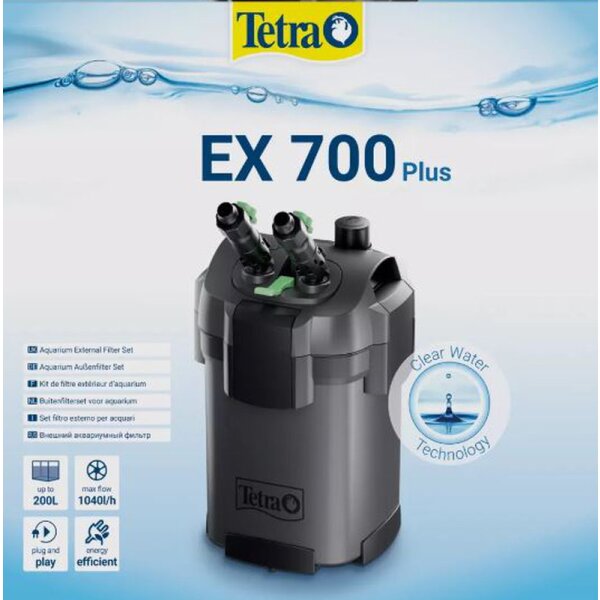 Tetra EX Plus Außenfilter Komplettset-Serie - Tetra EX 700
