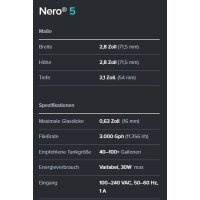 Nero 5 Str&ouml;mungspumpe (max.11.350 l/h)