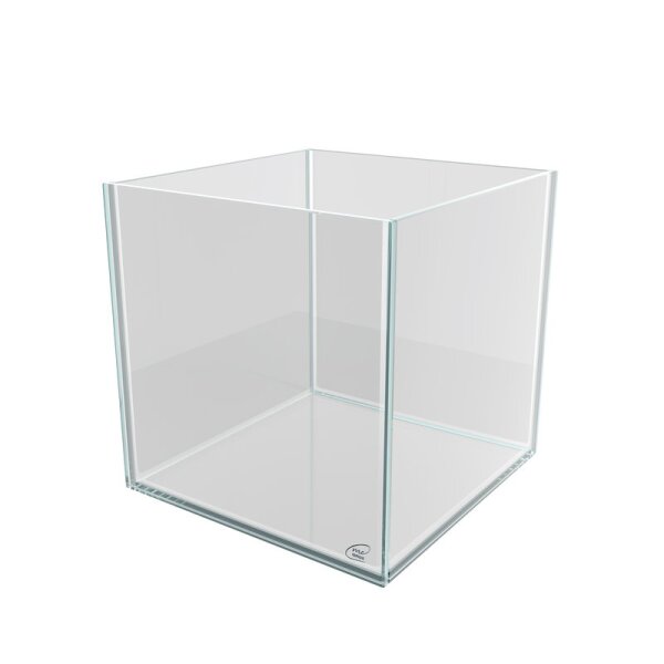 Me Cubito Aquarien aus Weißglas, Extra clear - 200x200x200