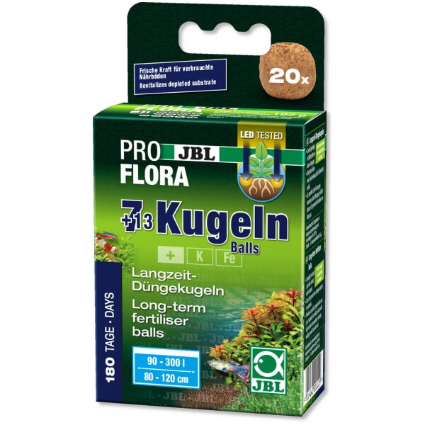JBL Proflora Düngekugeln, Wurzeldünger - 7 + 13 Kugeln