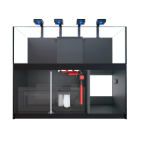 Red Sea REEFER 750 System G2+ Deluxe inkl. 4 Units RL G2 115 &amp; Montagehalterungen - Schwarz