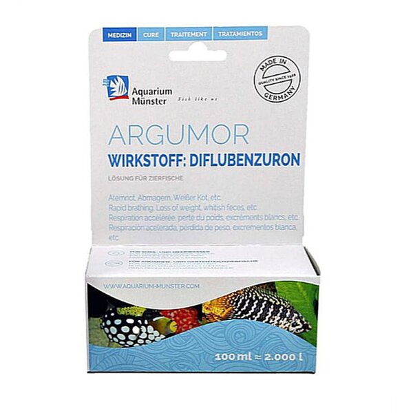 Aquarium Münster ARGUMOR - Gegen Fischläuse und Ankerwürmer - ARGUMOR 100ml