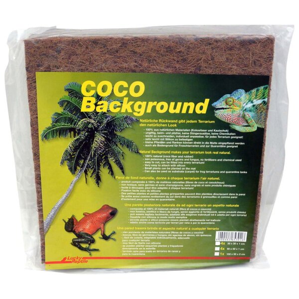 Lucky Reptile Coco Background - 30x30 cm (4 Matten)
