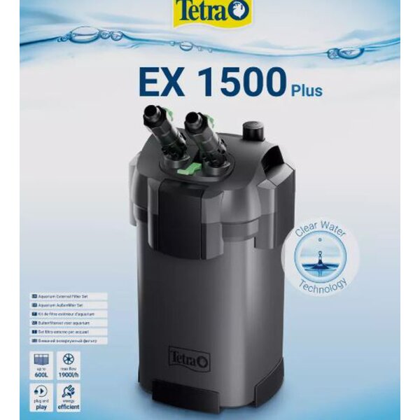 Tetra EX Plus Außenfilter Komplettset-Serie - Tetra EX 1500