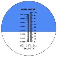 Aqua Medic refractometer LED