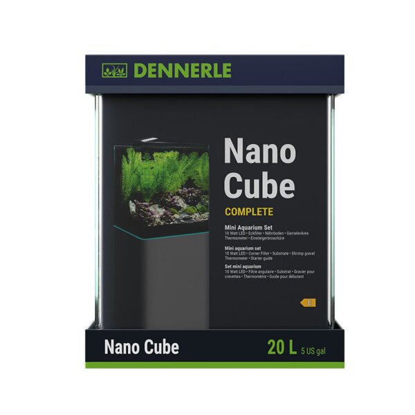 Dennerle Nano Cube COMPLETE - "2022 Version" inkl. Karton - 20 Liter
